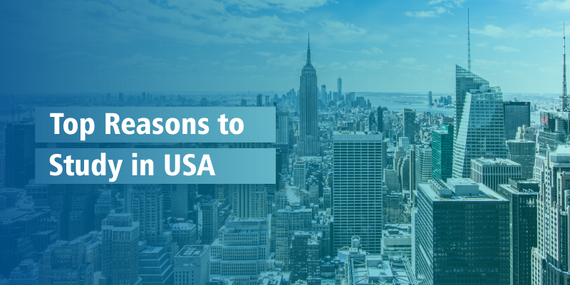 Top Reasons to Study in USA
